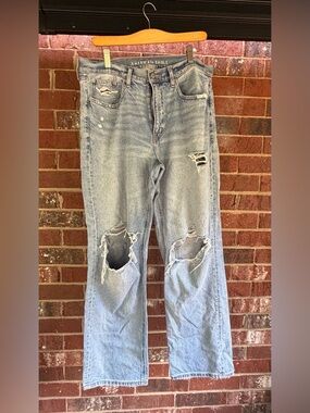 American Eagle Outfitters Light Blue Jeans with Interior Label